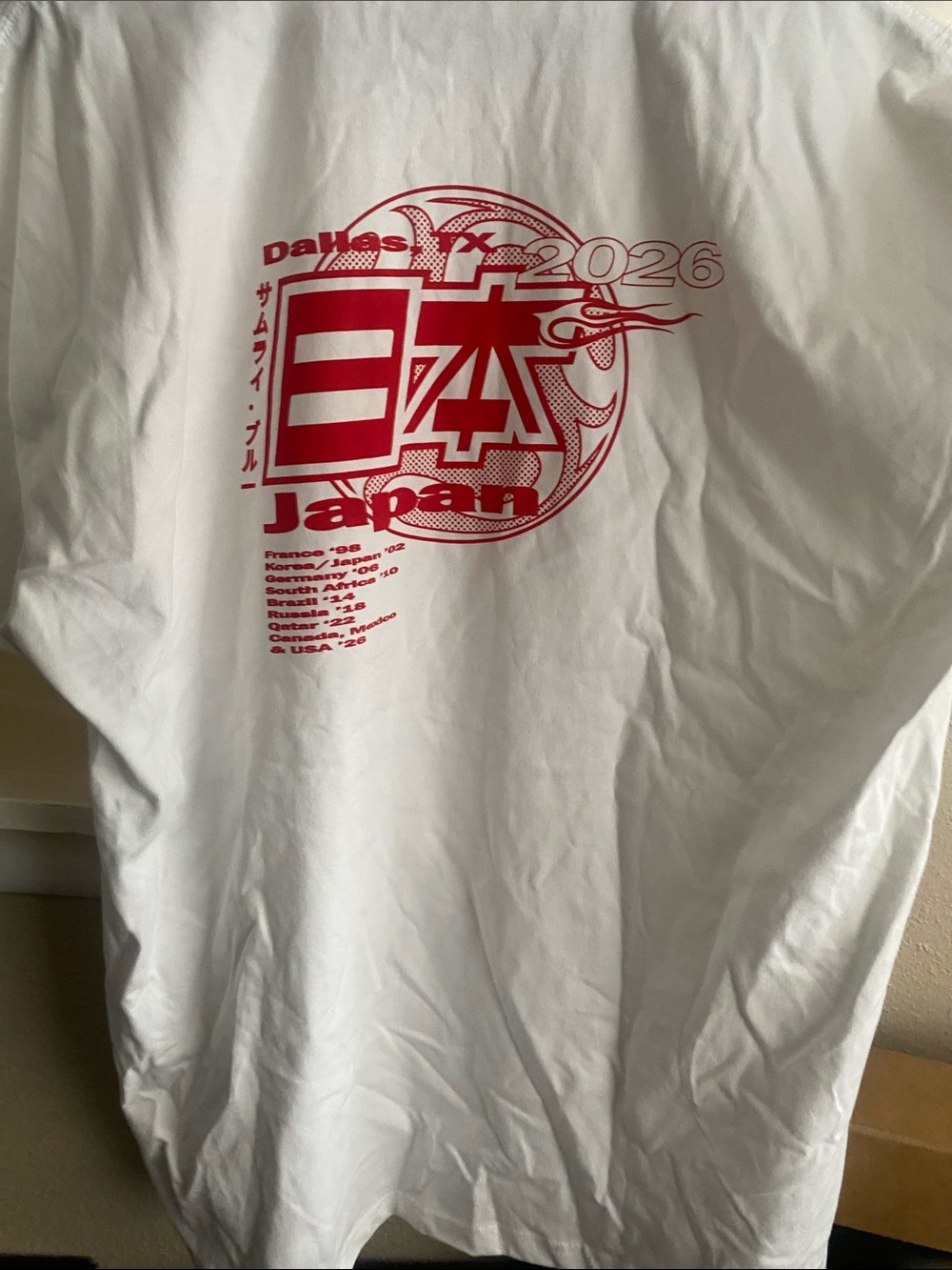 White 'Past to Present' Graphic T-Shirt